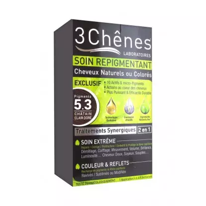 Les 3 Chênes Soin repigmentant châtain clair doré 5.3