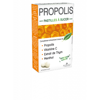Les 3 Chênes Propolis - 40 pastilles à sucer