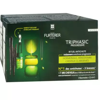 René Furterer Triphasic Sérum Régénérant Anti Chute 8 doses 