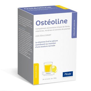 Pileje Osteoline - 14 sticks saveur citron