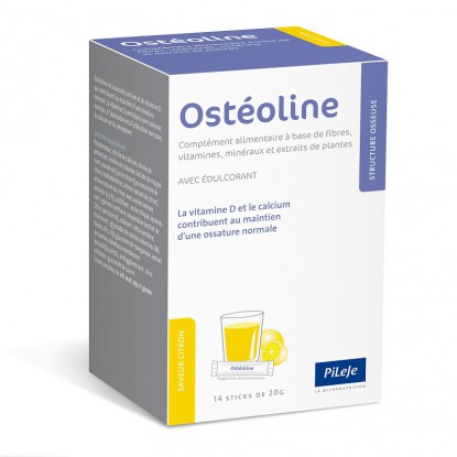 Pileje Osteoline - 14 sticks saveur citron