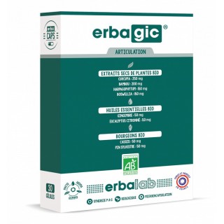 Erbalab Erbagic articulation - Articulations - 30 gélules