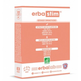 Erbalab Erbastim défenses immunitaires - 30 gélules
