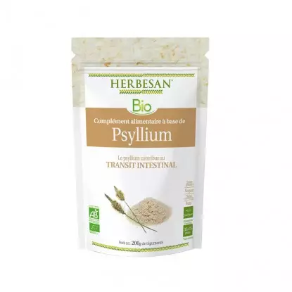 Herbesan Psyllium Bio - Sachet de 200g