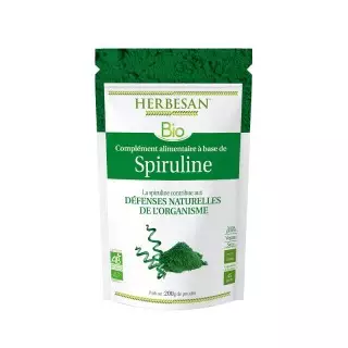 Herbesan Spiruline Bio - Sachet de 200g