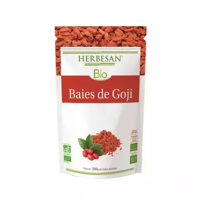 Herbesan Baies de Goji Bio - Sachet de 200g