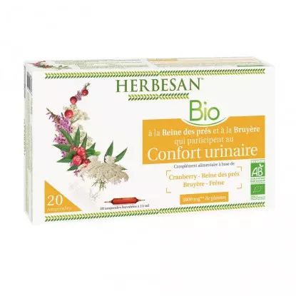 Herbesan Confort urinaire Bio - 20 ampoules
