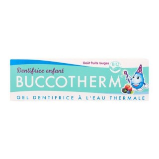 Buccotherm Gel dentifrice enfants bio goût fruits rouges - 50ml