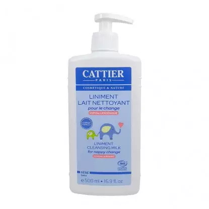 Cattier bébé Liniment lait nettoyant - 500ml