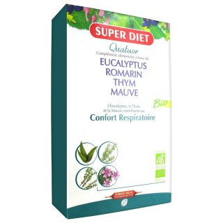Super Diet Quatuor confort respiratoire - 20 ampoules
