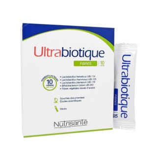 Nutrisanté Ultrabiotique fibres poudre - 10 sticks