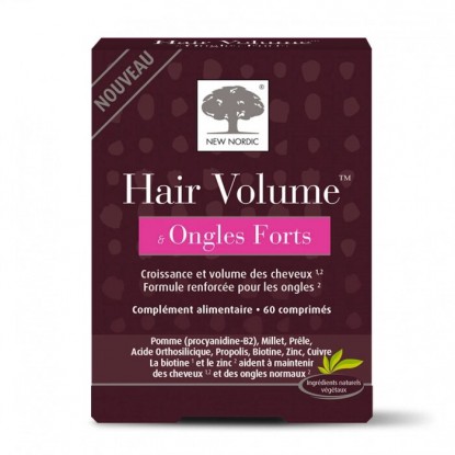 New Nordic Hair volume et ongles forts - 60 comprimés