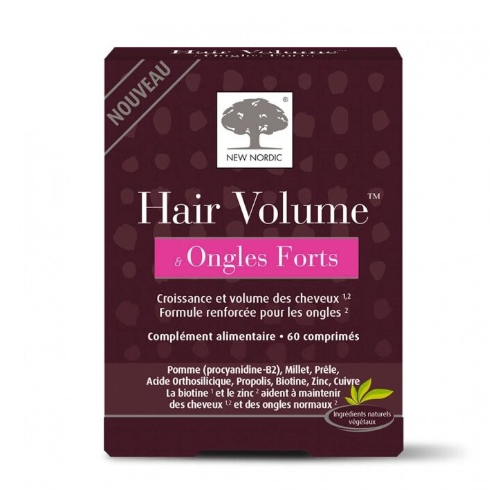 New Nordic Hair volume et ongles forts - 60 comprimés