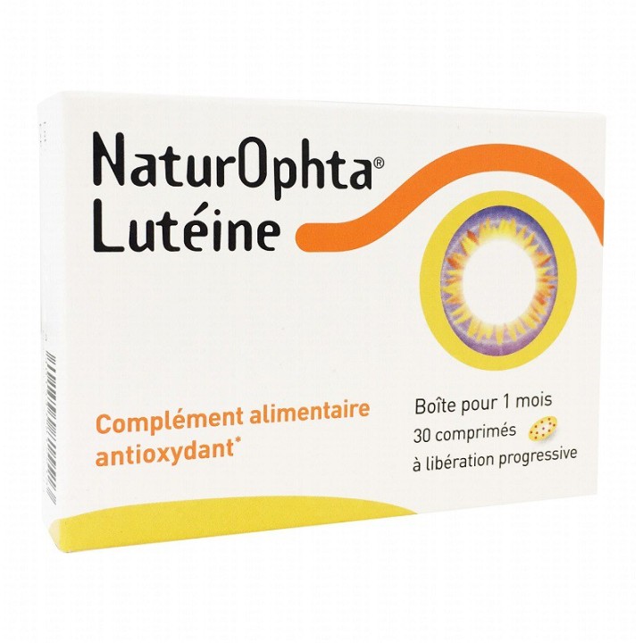 Horus Pharma NaturOphta Lutéine - 30 comprimés