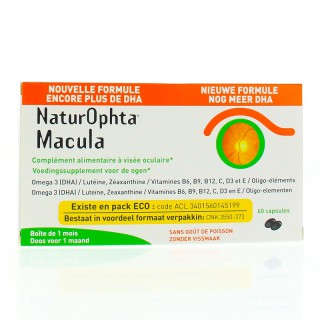 Horus Pharma NaturOphta Macula - 60 capsules
