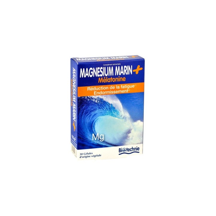 Magnesium marin + melatonin 30 gélules