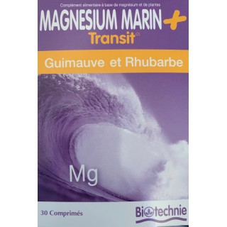 Magnesium marin transit biotechnie 30 gélules