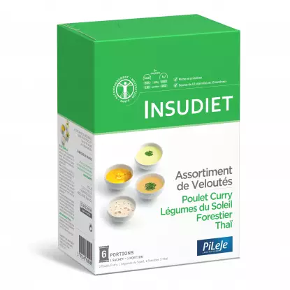 Insudiet assortiment de velouté 6 sachets