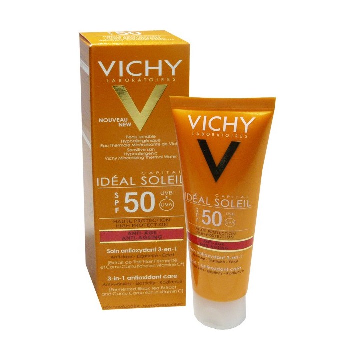 Vichy Idéal Soleil soin anti-âge SPF 50 T50ml