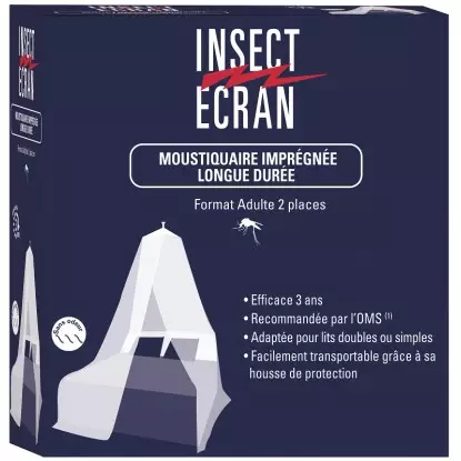 Cooper Insect Ecran moustiquaire imprégnée longue durée 2 personnes