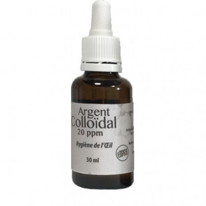 Dr Theiss Argent colloïdal 20ppm hygiène de l'oeil - 30ml