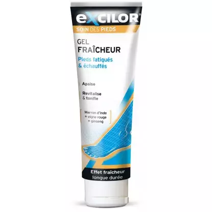 Excilor Gel fraîcheur intense pieds - 125ml