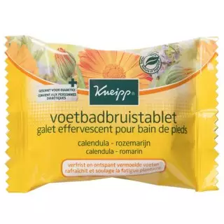 Kneipp Galet bain de pieds effervescent calendula romarin - 80g