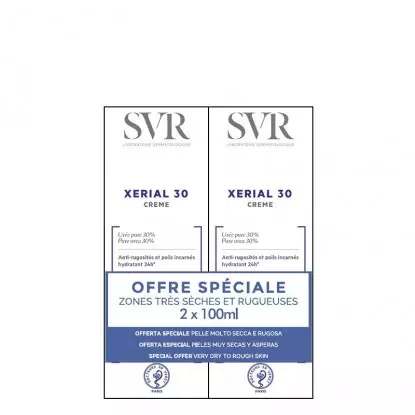 SVR Xérial 30 Crème - Lot de 2 x 100ml
