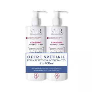 SVR Sensifine dermo-nettoyant - Lot de 2 x 400ml