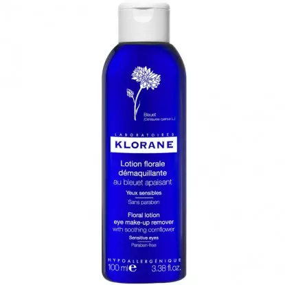 Klorane Lotion florale démaquillante au bleuet apaisant - 100ml