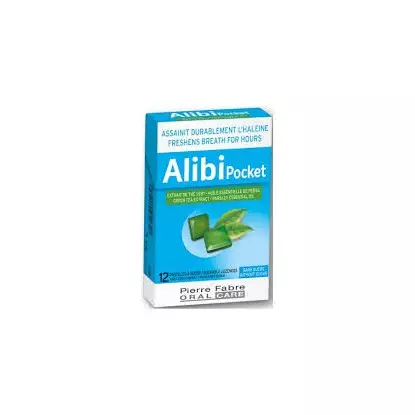 Alibi pocket sans sucre 12 pastilles