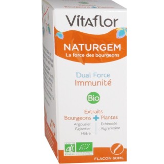 Vitaflor Naturgem Dual Force immunité Bio - 60ml