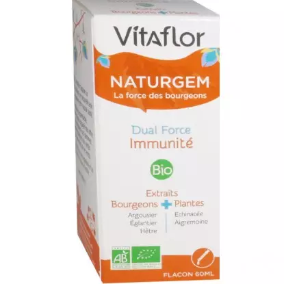Vitaflor Naturgem Dual Force immunité Bio - 60ml