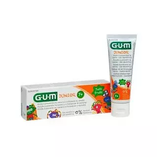GUM Junior dentifrice 7+ tutti frutti