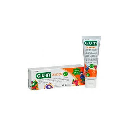 GUM Junior dentifrice 7+ tutti frutti