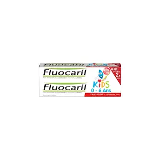 Fluocaril Dentifrice Kids 2/6 Fraise Duo