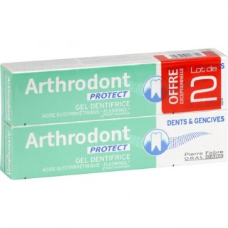 Arthrodont protect gel dentifrice 2x75ml