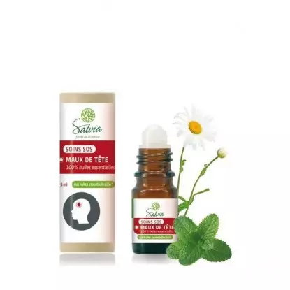 Salvia Roll-on SOS Maux de tête - 15ml