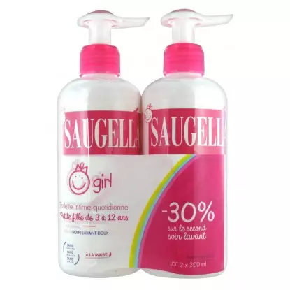 Saugella Girl Flacon Pompe 200ml