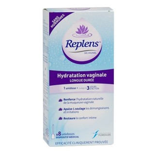 REPLENS GEL VAGINAL BTE 8