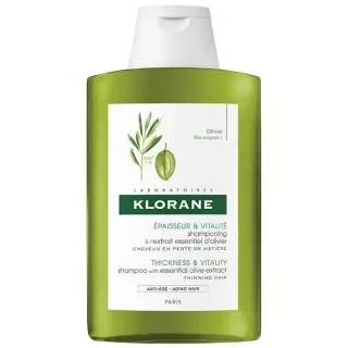 Klorane Shampooing épaisseur à l'extrait essentiel d'Olivier - 200ml