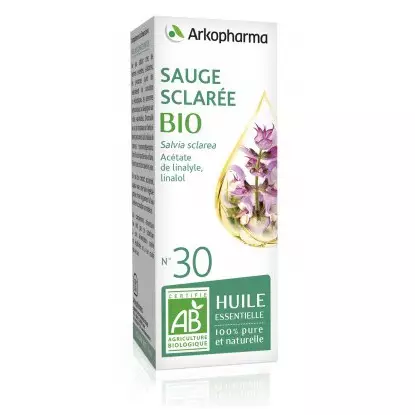 Arkopharma Huile essentielle Sauge sclarée bio