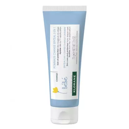 Klorane bébé Pommade pour le change Eryteal 3 en 1 - 75g