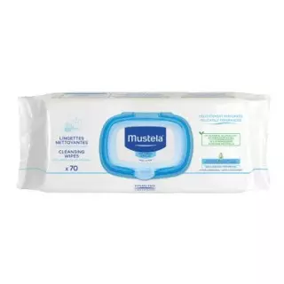 Mustela lingettes nettoyantes  x70