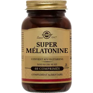 Solgar super Mélatonine 1.9 MG 60 Comprimés 