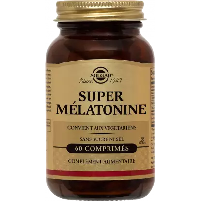 Solgar super Mélatonine 1.9 MG 60 Comprimés 