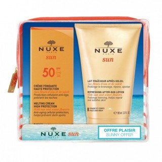Nuxe Sun Coffret Crème 50SPF + Lait fraicheur 100ml