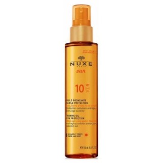 Nuxe Sun Huile SPF10 150ml Visage et Corps
