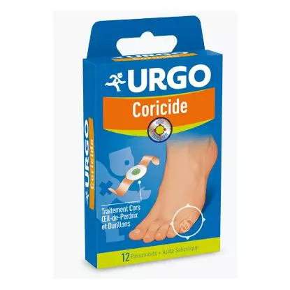 Urgo Coricide 12 Pansements Adhesifs