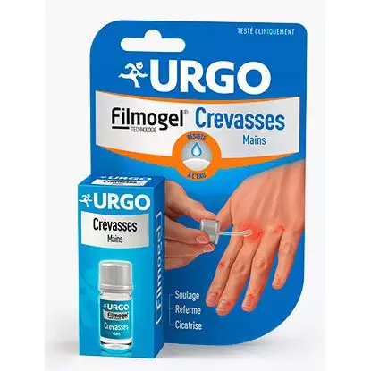 URGO CREVASSES MAINS PANSEMENT LIQUIDE 3.25 ML